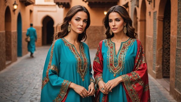 Découvrez le caftan marocain moderne et traditionnel